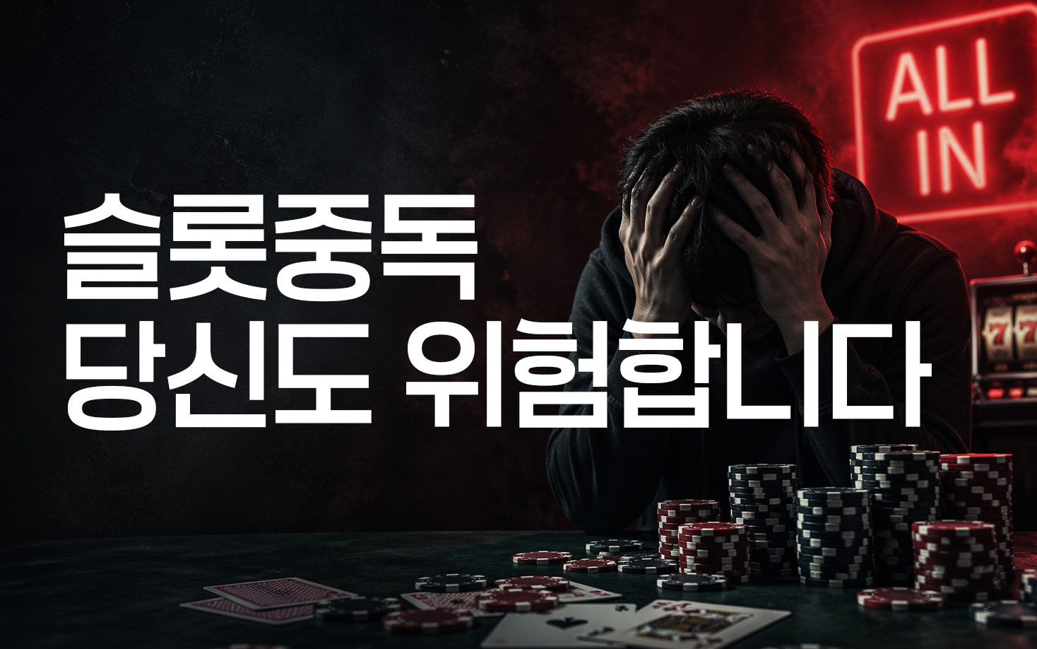 온라인슬롯 중독 당신도 위험합니다