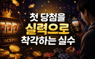 첫 당첨을 실력으로 착각하는 실수