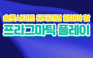 슬롯사이트는 왜 프라그마틱 플레이 슬롯 회사에 열광하는가? 프라그마틱 회사에 대해 알아보자