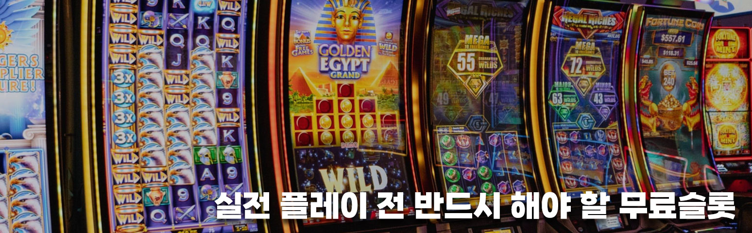 실전 전 무료슬롯 연습 안내 이미지